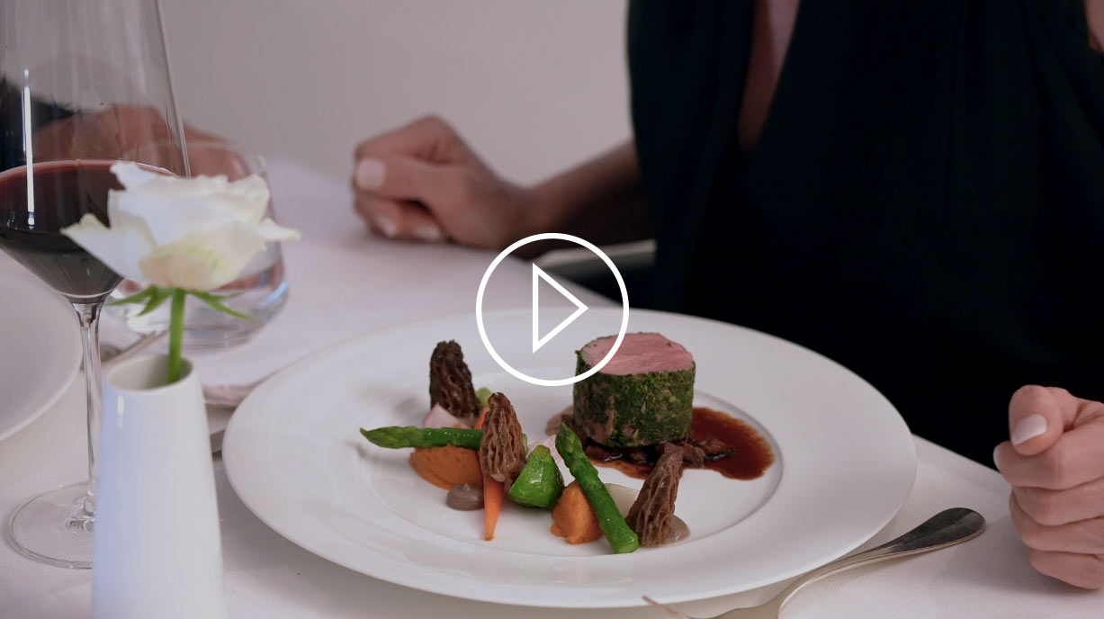 gourmet restaurant video